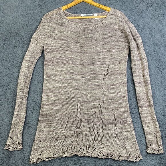 Cotton By Autumn Cashmere Sweater Tunic Knit Lagenlook Size Medium - Picture 1 of 8